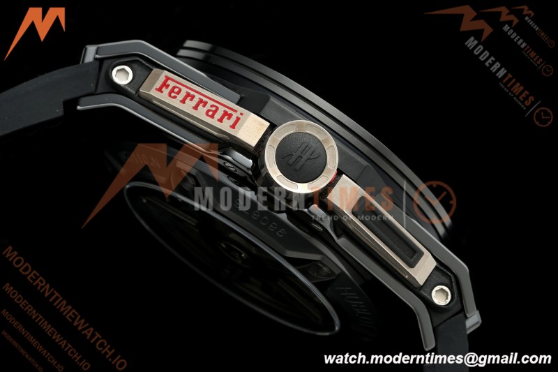 Hublot - Big Bang Ferrari Speciale 45.5mm Ceramic TI/GRY/RU Blk/Num Skeleton Dial HBBF A1241