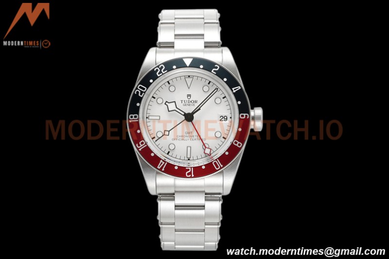 Tudor - Black Bay GMT Pepsi Automatic 41mm SS/SS White ZF A2836