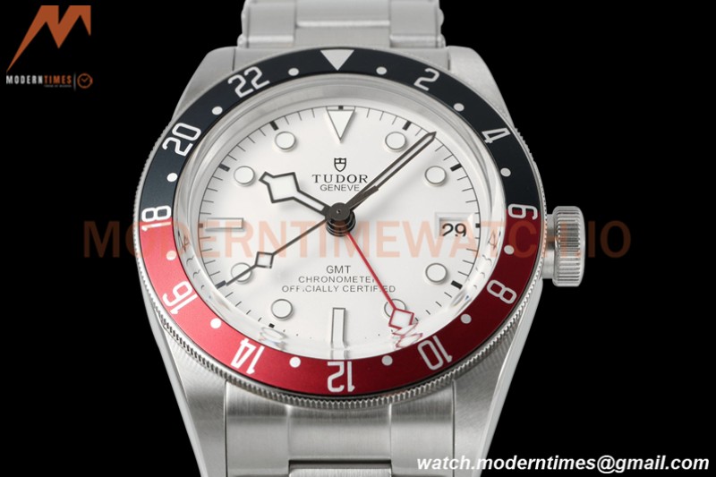 Tudor - Black Bay GMT Pepsi Automatic 41mm SS/SS White ZF A2836