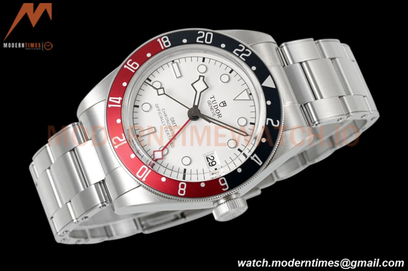 Tudor - Black Bay GMT Pepsi Automatic 41mm SS/SS White ZF A2836