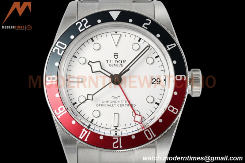 Tudor - Black Bay GMT Pepsi Automatic 41mm SS/SS White ZF A2836