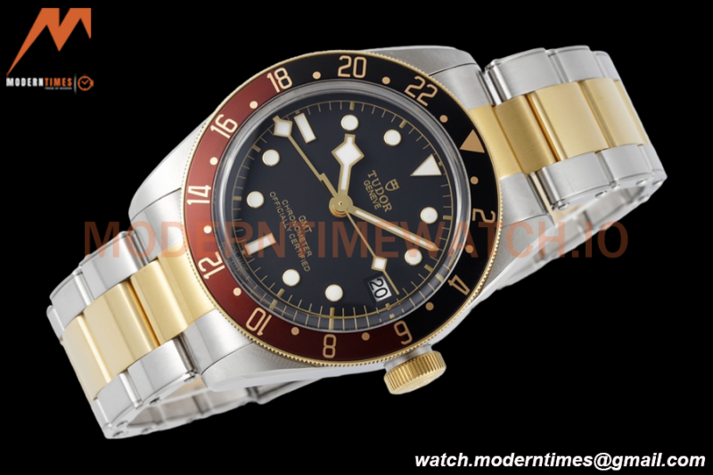 Tudor - Black Bay GMT S&G Root Beer 41mm YG/SS Black ZF A2836