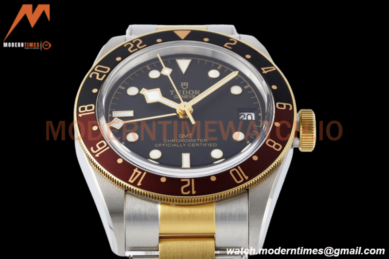 Tudor - Black Bay GMT S&G Root Beer 41mm YG/SS Black ZF A2836