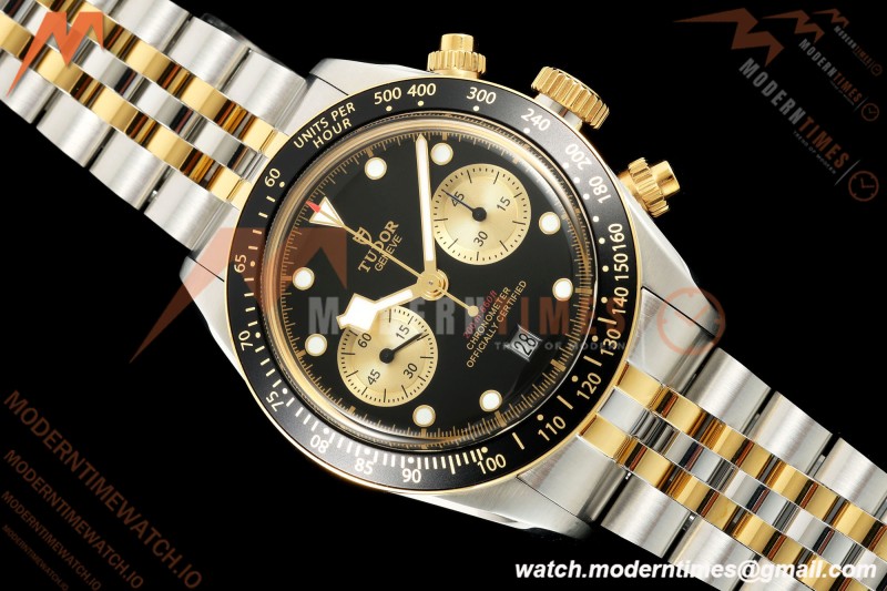Tudor - Black Bay Chrono M79363N 41mm YG/SS Black/Gold BLSF A7750