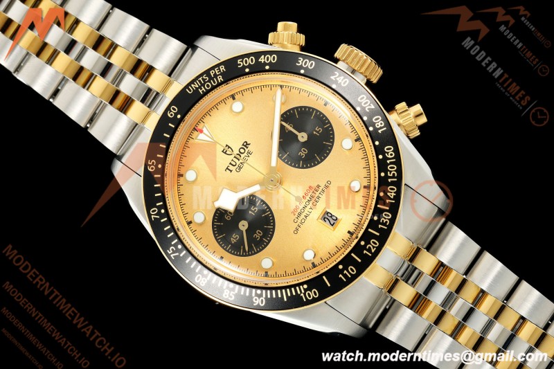 Tudor - Black Bay Chrono M79363N 41mm YG/SS Gold/Black BLSF A7750
