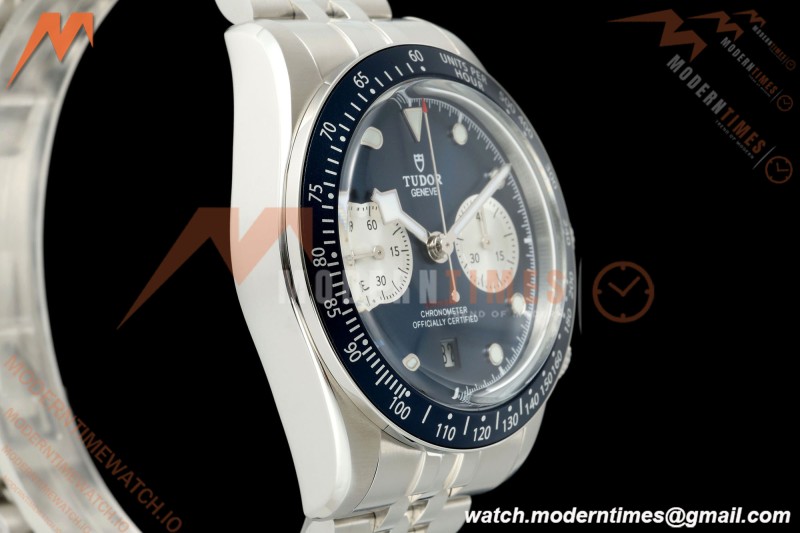 Tudor - Black Bay Chrono M79360B 41mm SS/SS Blue/White BLSF A7750