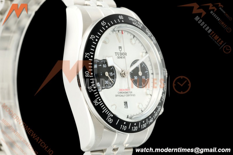 Tudor - Black Bay Chrono M79360N 41mm SS/SS White Dial BLSF A7750
