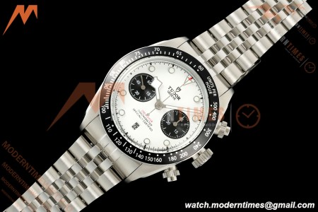 Tudor - Black Bay Chrono M79360N 41mm SS/SS White Dial BLSF A7750 | 튜더 - 블랙 베이 크로노 M79360N 41mm SS/SS 화이트 다이얼 BLSF A7750