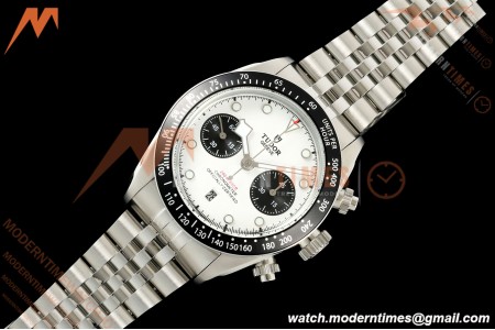 Tudor - Black Bay Chrono M79360N 41mm SS/SS White Dial BLSF A7750