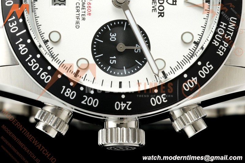 Tudor - Black Bay Chrono M79360N 41mm SS/SS White Dial BLSF A7750
