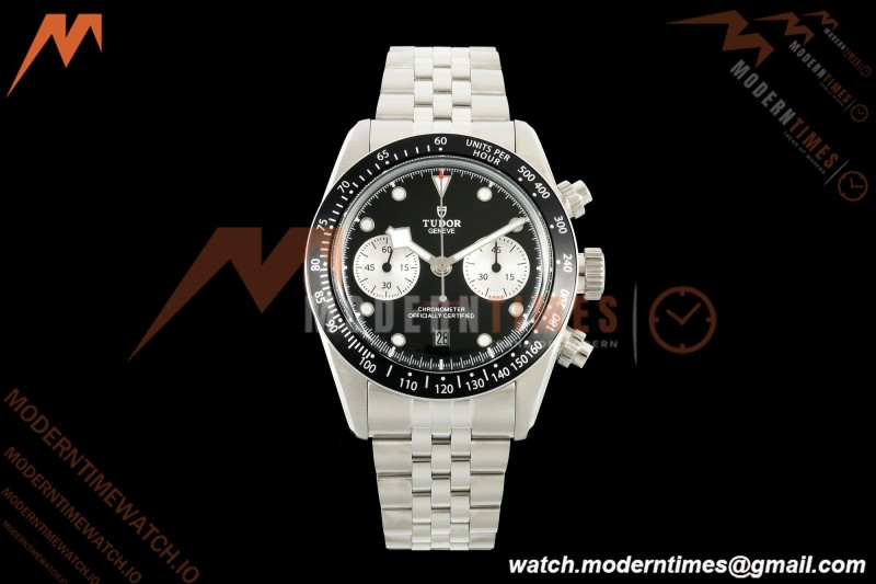 Tudor - Black Bay Chrono M79360N 41mm SS/SS Black/White BLSF A7750