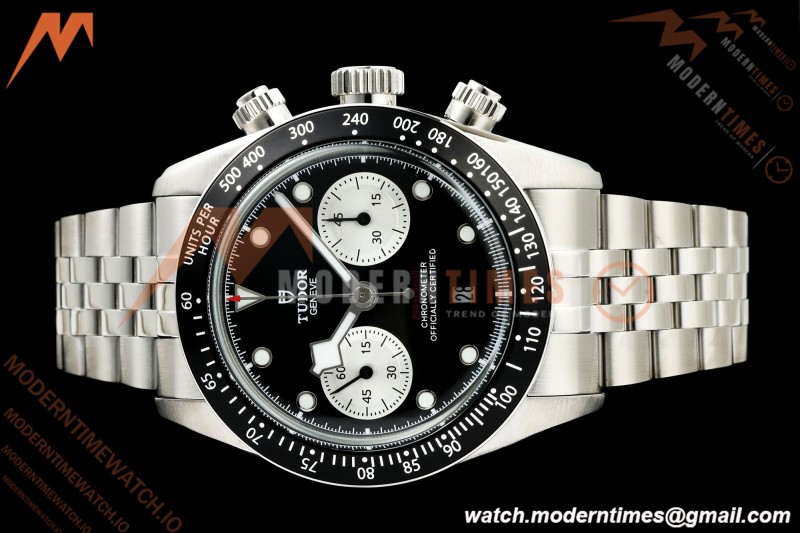Tudor - Black Bay Chrono M79360N 41mm SS/SS Black/White BLSF A7750