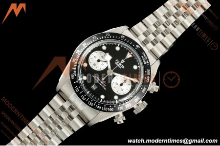 Tudor - Black Bay Chrono M79360N 41mm SS/SS Black/White BLSF A7750
