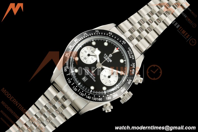 Tudor - Black Bay Chrono M79360N 41mm SS/SS Black/White BLSF A7750
