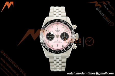 Tudor - Black Bay Chrono 79360N 41mm SS/SS Pink/Black BLSF A7750 | 튜더 - 블랙 베이 크로노 79360N 41mm SS/SS 핑크/블랙 BLSF A7750