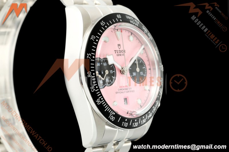 Tudor - Black Bay Chrono 79360N 41mm SS/SS Pink/Black BLSF A7750