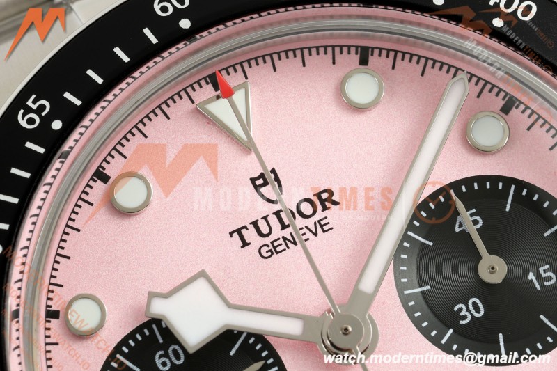 Tudor - Black Bay Chrono 79360N 41mm SS/SS Pink/Black BLSF A7750