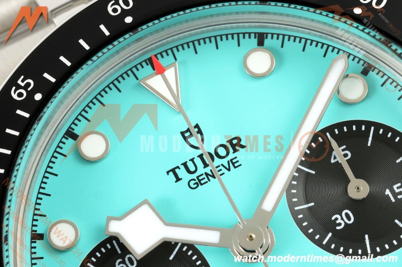 Tudor - Black Bay Chrono M79360N 41mm SS/SS Flamingo Blue/Black BLSF A7750