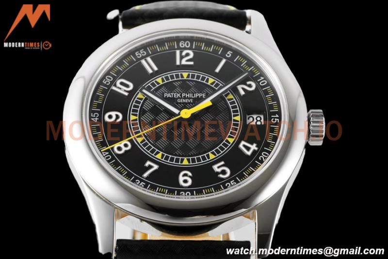 Patek Philippe - Calatrava 40mm 6007G SS/LE Blk/Red PPF MY9015 Mod
