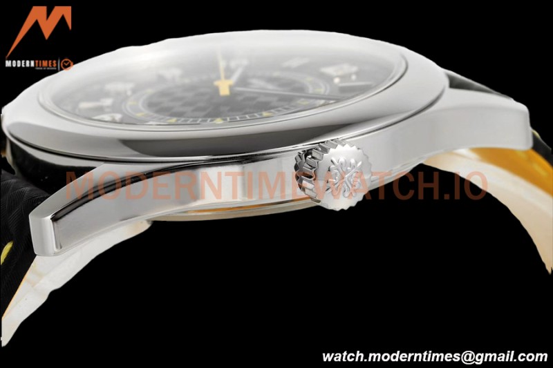 Patek Philippe - Calatrava 40mm 6007G SS/LE Blk/Red PPF MY9015 Mod