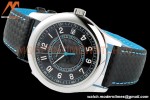 Patek Philippe - Calatrava 40mm 6007G SS/LE Blk/Blu PPF MY9015 Mod