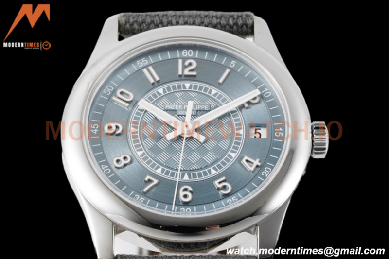 Patek Philippe - Calatrava 40mm 6007A SS/LE Grey-Blue ZF V2 MY9015 Mod