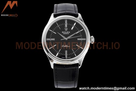 Rolex - Cellini Time 50509 39mm SS/LE Black RMN KZF Asia 3132