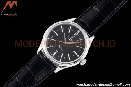 Rolex - Cellini Time 50509 39mm SS/LE Black RMN KZF Asia 3132