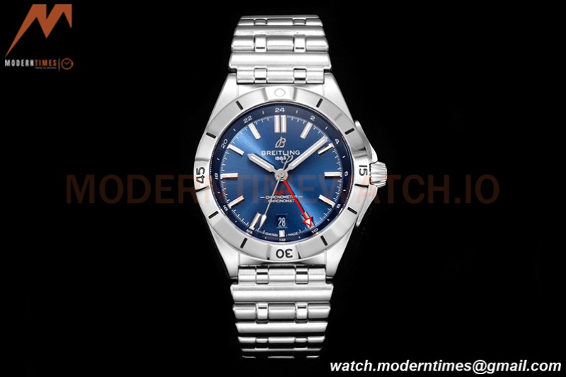 Breitling - Chronomat Automatic GMT 40mm SS/SS Blue BLSF A2836