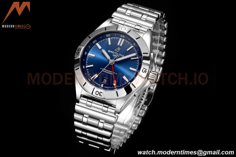 Breitling - Chronomat Automatic GMT 40mm SS/SS Blue BLSF A2836