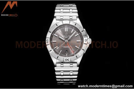 Breitling - Chronomat Automatic GMT 40mm SS/SS Grey BLSF A2836