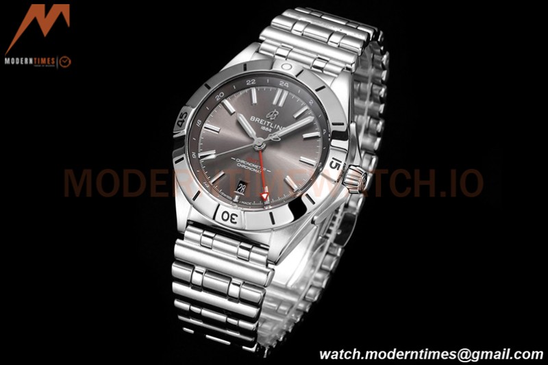 Breitling - Chronomat Automatic GMT 40mm SS/SS Grey BLSF A2836