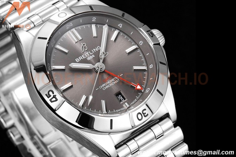 Breitling - Chronomat Automatic GMT 40mm SS/SS Grey BLSF A2836