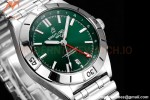 Breitling - Chronomat Automatic GMT 40mm SS/SS Green BLSF A2836