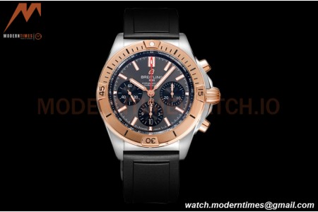 Breitling - Chronomat B01 42mm Chronograph RG/RU Grey BLSF 7750 Mod