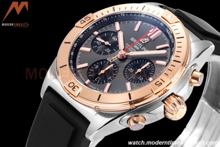 Breitling - Chronomat B01 42mm Chronograph RG/RU Grey BLSF 7750 Mod