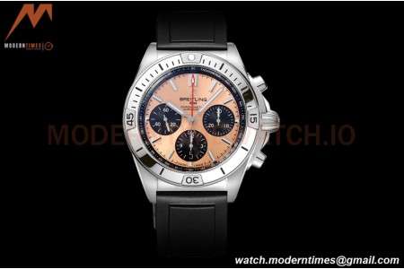 Breitling - Chronomat B01 42mm Chronograph SS/RU Champagne BLSF 7750 Mod