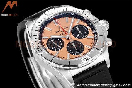 Breitling - Chronomat B01 42mm Chronograph SS/RU Champagne BLSF 7750 Mod
