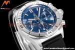 Breitling - Chronomat B01 Frecce Tricolori 42mm Chronograph SS/RU Blue BLSF 7750 Mod