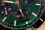 Breitling - Super Chronomat B01 44mm RG/RG Green Dial TF A7750 Mod
