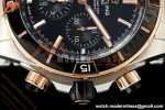 Breitling - Super Chronomat B01 44mm SS/RG Black Dial TF A7750 Mod