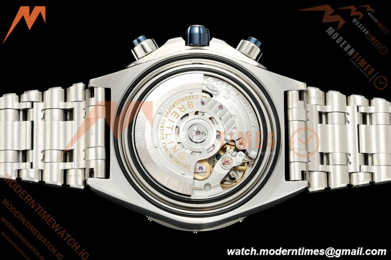Breitling - Super Chronomat B01 44mm SS/SS Blue Dial TF A7750 Mod