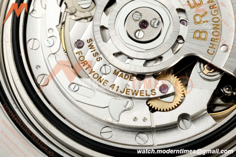 Breitling - Super Chronomat B01 44mm SS/SS Yellow Dial TF A7750 Mod