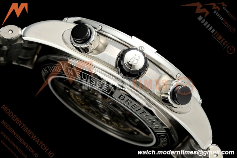Breitling - Super Chronomat B01 44mm SS/SS Yellow Dial TF A7750 Mod