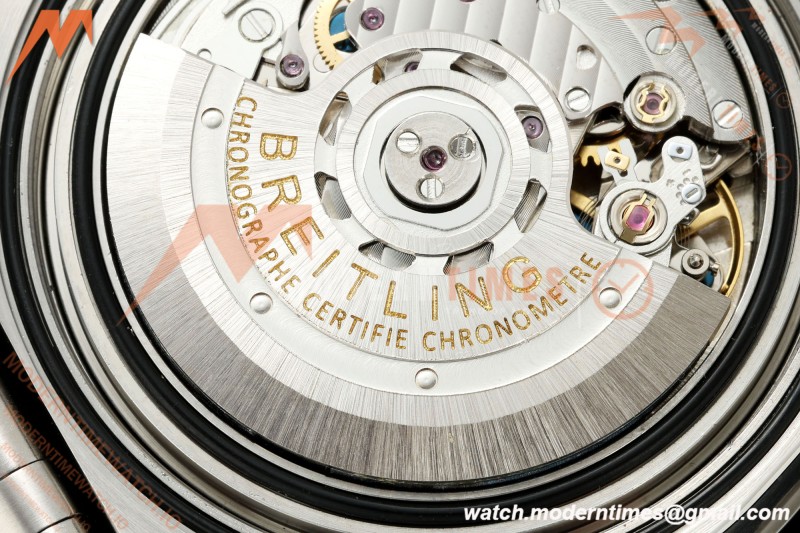 Breitling - Super Chronomat B01 Year of The Dragon 44mm SS/SS Blk/Purp Dial TF A7750 Mod
