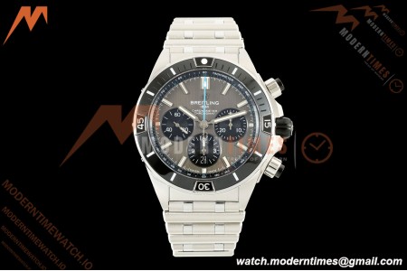 Breitling - Super Chronomat B01 44mm SS/SS Grey Dial TF A7750 Mod | 브라이틀링 - 슈퍼 크로노맷 B01 44mm SS/SS 그레이 다이얼 TF A7750 모드