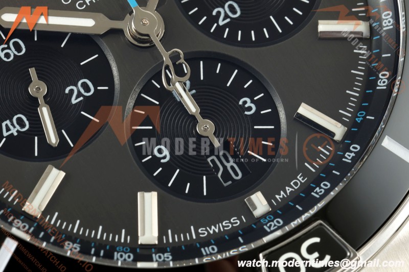 Breitling - Super Chronomat B01 44mm SS/SS Grey Dial TF A7750 Mod | 브라이틀링 - 슈퍼 크로노맷 B01 44mm SS/SS 그레이 다이얼 TF A7750 모드