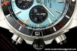 Breitling - Super Chronomat B01 44mm SS/SS Ice Blue Dial TF A7750 Mod | 브라이틀링 - 슈퍼 크로노맷 B01 44mm SS/SS 아이스 블루 다이얼 TF A7750 모드