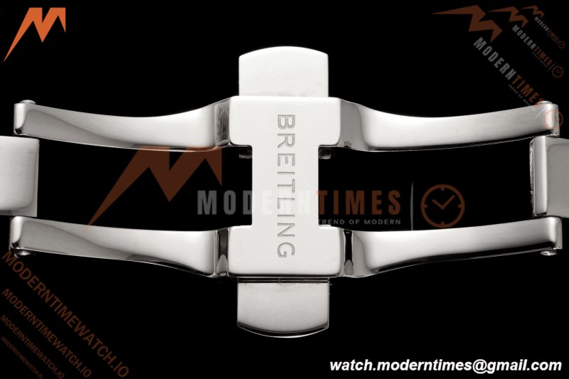 Breitling - Super Chronomat B01 44mm SS/SS Ice Green Dial TF A7750 Mod | 브라이틀링 - 슈퍼 크로노맷 B01 44mm SS/SS 아이스 그린 다이얼 TF A7750 모드