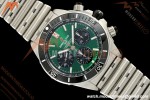 Breitling - Super Chronomat B01 44mm SS/SS Ice Green Dial TF A7750 Mod | 브라이틀링 - 슈퍼 크로노맷 B01 44mm SS/SS 아이스 그린 다이얼 TF A7750 모드